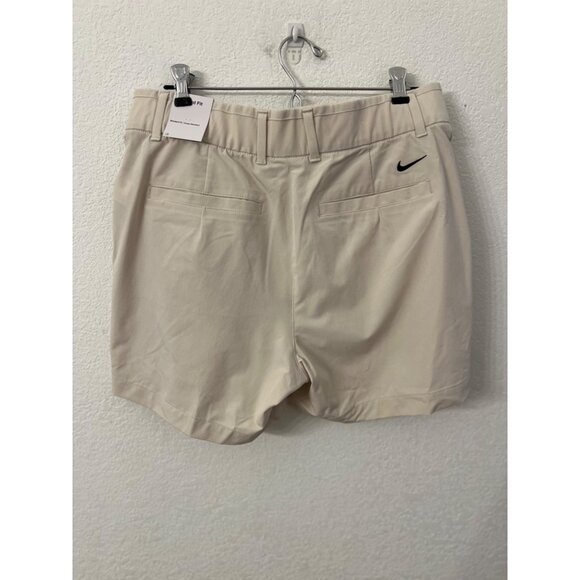 Nike Womens Dri-FIT Standard Fit Beige Shorts M - Picture 2 of 6